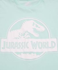 Camiseta-Juvenil-Jurassik-Park-Manga-Curta-Verde-Claro-9964458-Verde_Claro_3