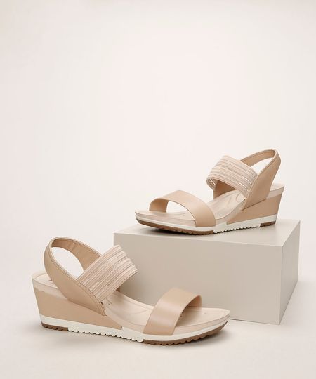 Sandalia-Feminina-Mondare-Ultra-Conforto-Anabela-Salto-Baixo-com-Elastico-Bege-9959700-Bege_1