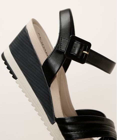 tênis anabela salto baixo com elástico