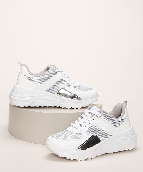 Tenis-Feminino-Vizzano-Chuncky-com-Brilho-e-Recorte-Metalizado-Branco-9960356-Branco_1