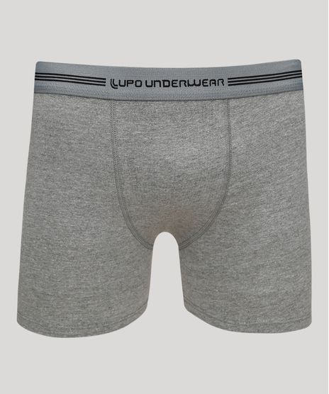 Cueca-Masculina-Lupo-Boxer-Estampada-de-Listras-em-Algodao-Cinza-Mescla-9968164-Cinza_Mescla_1