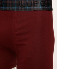 Cueca-Masculina-Lupo-Boxer-Estampada-de-Xadrez-em-Algodao-Vinho-9968222-Vinho_3