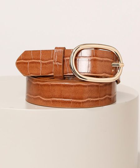 Cinto-Feminino-Medio-Croco-com-Fivela-Arredondada-Metalizada-Caramelo-9945536-Caramelo_1 Cinto-Feminino-Medio-Croco-com-Fivela-Arredondada-Metalizada-Caramelo-9945536-Caramelo_1