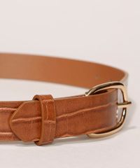Cinto-Feminino-Medio-Croco-com-Fivela-Arredondada-Metalizada-Caramelo-9945536-Caramelo_3