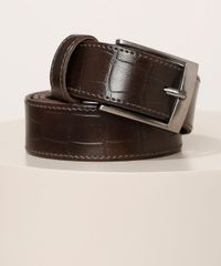 Cinto-Masculino-Medio-Croco-com-Fivela-Marrom-9961904-Marrom_1