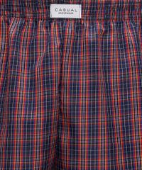 Samba-Cancao-Masculina-Estampada-Xadrez-com-Elastico-Azul-Marinho-9965128-Azul_Marinho_3