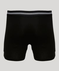 Cueca-Masculina-Lupo-Boxer-Estampada-de-Listras-em-Algodao-Preta-9968164-Preto_2