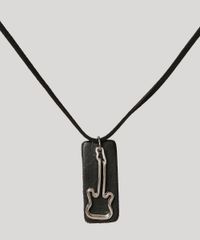 Colar-Masculino-Cordao-com-Guitarra-e-Placa-Preto-9971105-Preto_1