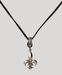 Colar-Masculino-Cordao-com-Flor-de-Lotus-Preto-9971108-Preto_1