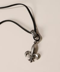 Colar-Masculino-Cordao-com-Flor-de-Lotus-Preto-9971108-Preto_2