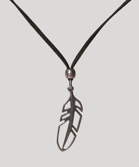 Colar-Masculino-Cordao-com-Folha-Preto-9971124-Preto_1 Colar-Masculino-Cordao-com-Folha-Preto-9971124-Preto_1