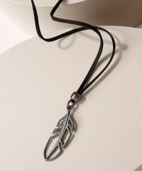 Colar-Masculino-Cordao-com-Folha-Preto-9971124-Preto_2