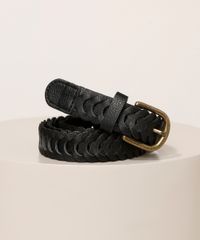 Cinto-Feminino-Skinny-em-Tresse-Preto-9375676-Preto_1