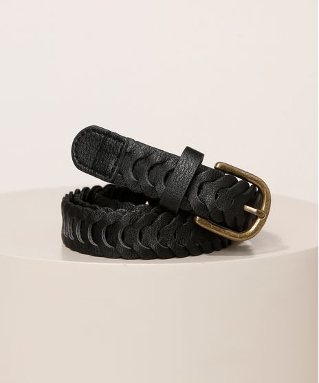 Cinto-Feminino-Skinny-em-Tresse-Preto-9375676-Preto_1