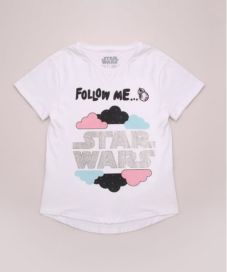 Blusa-Juvenil-Star-Wars-com-Brilho-Manga-Curta-Off-White-9888024-Off_White_1