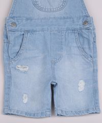 Jardineira-Jeans-Infantil-Destroyed-com-Bolsos-Azul-Claro-9955890-Azul_Claro_3