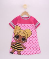 Camisola-Infantil-Lol-Surprise-Manga-Curta-Rosa-9956722-Rosa_1