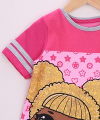 Camisola-Infantil-Lol-Surprise-Manga-Curta-Rosa-9956722-Rosa_4