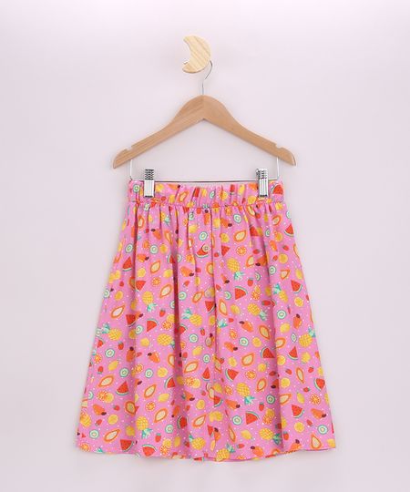 Saia-Infantil-Midi-Estampada-de-Frutas-Rosa-9956790-Rosa_1
