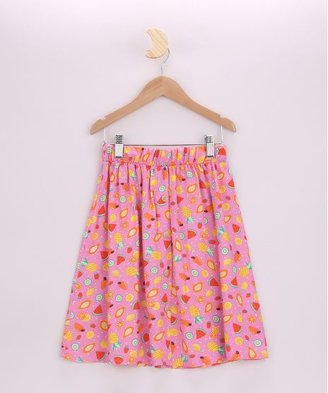 Saia-Infantil-Midi-Estampada-de-Frutas-Rosa-9956790-Rosa_1