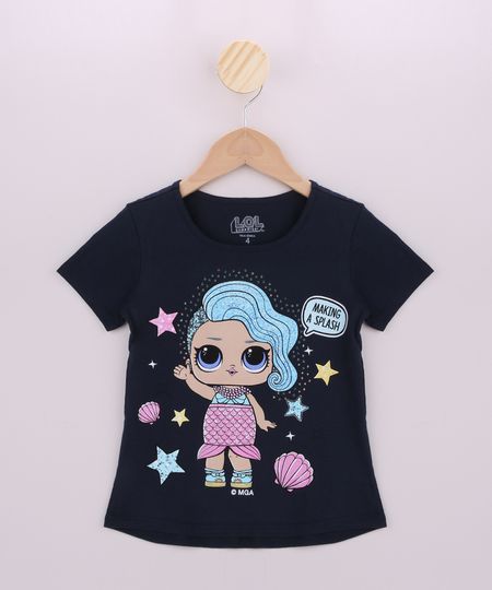 Blusa-Infantil-LOL-Surprise-Sereia-Manga-Curta-Azul-Marinho-9956864-Azul_Marinho_1