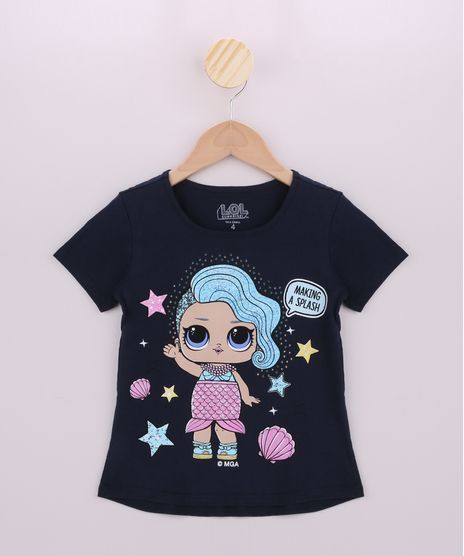 Blusa-Infantil-LOL-Surprise-Sereia-Manga-Curta-Azul-Marinho-9956864-Azul_Marinho_1