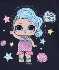 Blusa-Infantil-LOL-Surprise-Sereia-Manga-Curta-Azul-Marinho-9956864-Azul_Marinho_3