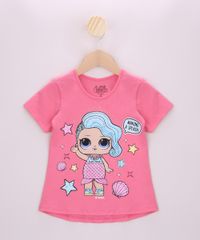 Blusa-Infantil-LOL-Surprise-Sereia-Manga-Curta-Rosa-9956864-Rosa_1