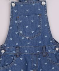 Jardineira-Jeans-Infantil-Estampado-de-Coracoes-com-Bolsos-Azul-Medio-9957882-Azul_Medio_4