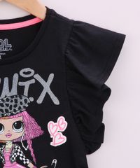 Blusa-Infantil-Lol-OMG-com-Babados-Manga-Curta-Preta-9958044-Preto_4