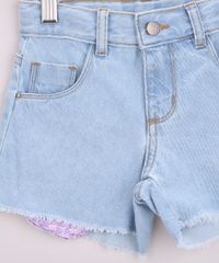 Short-Jeans-Infantil-com-Barra-Desfiada-com-Paete-no-Bolso-Azul-Claro-9958617-Azul_Claro_3
