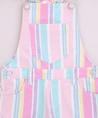 Jardineira-de-Sarja-Infantil-Listrado-com-Bolsos-Multicor-9958992-Multicor_4