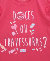 Blusa-Infantil-Halloween--Doces-ou-Travessuras--com-Babados-Manga-Curta-Rosa-9959652-Rosa_3