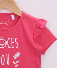 Blusa-Infantil-Halloween--Doces-ou-Travessuras--com-Babados-Manga-Curta-Rosa-9959652-Rosa_4