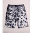 Bermuda-de-Moletom-Juvenil-Estampada-Tie-Dye-com-Cordao-e-Bolsos-Preta-9959788-Preto_1