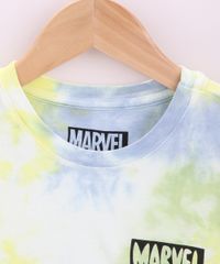 Camiseta-Infantil-Marvel-Estampada-Tie-Dye-Manga-Curta-Multicor-9962660-Multicor_4