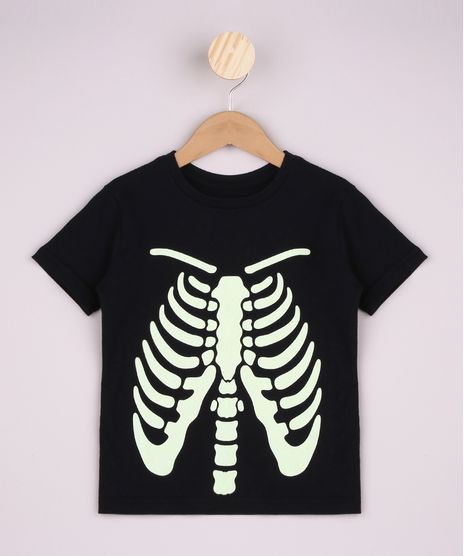 Camiseta-Infantil-Esqueleto-Manga-Curta-Preta-9962932-Preto_1