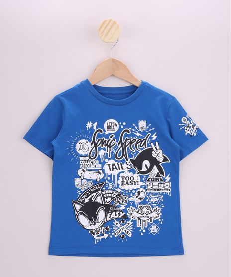 Camiseta-Infantil-Sonic-Manga-Curta-Azul-9964455-Azul_1