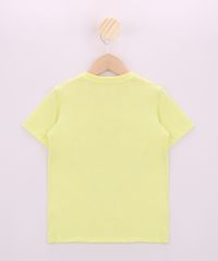 Camiseta-Infantil-Jurassik-World-Manga-Curta-Amarela-9964457-Amarelo_2