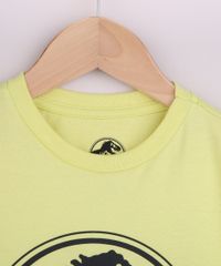 Camiseta-Infantil-Jurassik-World-Manga-Curta-Amarela-9964457-Amarelo_4
