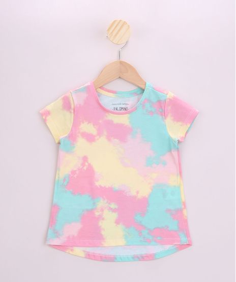 Blusa-Infantil-Estampada-Tie-Dye-Manga-Curta-Multicor-9965819-Multicor_1