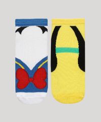 Meia-Feminina-Turma-do-Mickey-Cano-Medio-Multicor-9965166-Multicor_2