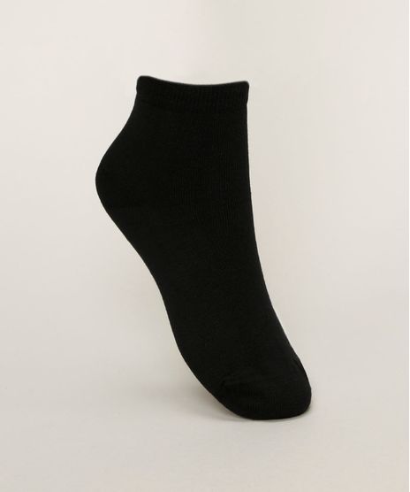 Meia-Feminina-Lupo-Basic-Cano-Medio-Preta-9968973-Preto_1