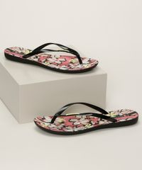 Chinelo-Feminino-Ipanema-Wave-Estampado-Floral-Preto-9964505-Preto_1