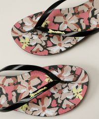 Chinelo-Feminino-Ipanema-Wave-Estampado-Floral-Preto-9964505-Preto_5