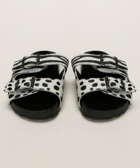 Rasteirinha-Feminina-de-Couro-Oneself-Estampada-Zebra-com-Fivelas-Preta-9965234-Preto_5