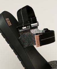 Papete-Feminina-Zaxy-Way-com-Tiras-e-Glitter-Preta-9964517-Preto_3