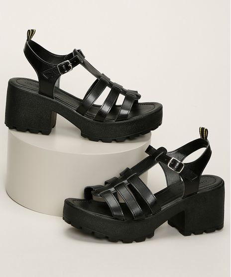 Sandalia-Feminina-Oneself-Tratorada-Salto-Grosso-Medio-Preta-9964905-Preto_1