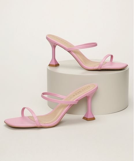 Tamanco-Feminino-Oneself-Salto-Medio-Taca-com-Tiras-Finas-Rosa-9970093-Rosa_1