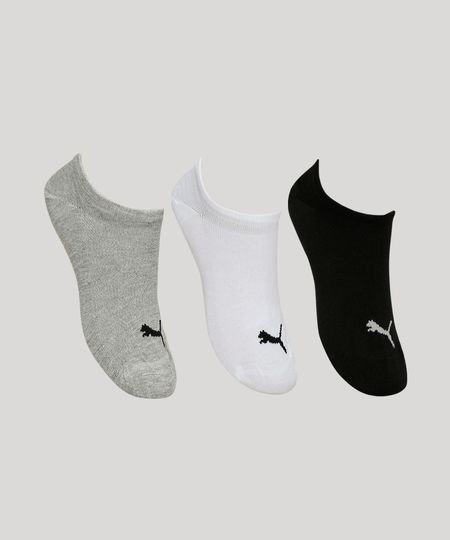 Kit-de-3-Meias-Feminino-Puma-Cano-Baixo-Multicor-9968607-Multicor_1 Kit-de-3-Meias-Feminino-Puma-Cano-Baixo-Multicor-9968607-Multicor_1